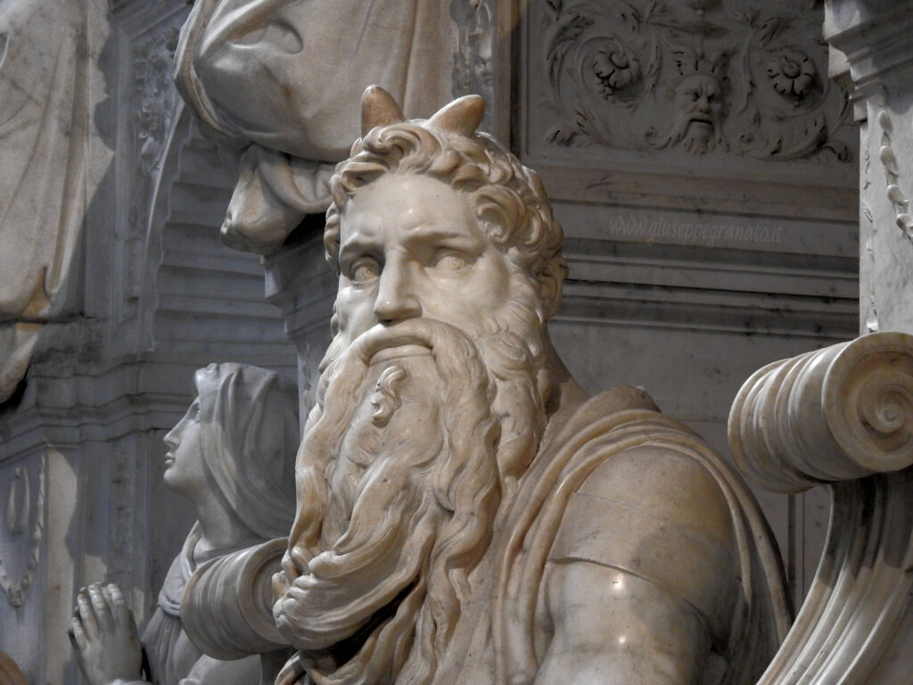 Il Mosè, Michelangelo Buonaroti, San Pietro in Vincoli, Roma