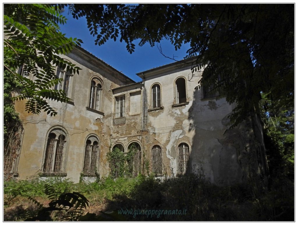 padiglione Charcot, Volterra, retro