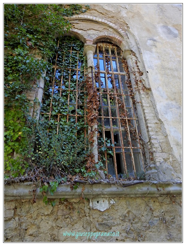 padiglione Charcot, Volterra, particolare finestra