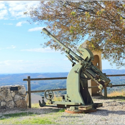 cannoni parco Monte Soratte