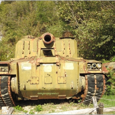 carri armati parco Monte Soratte