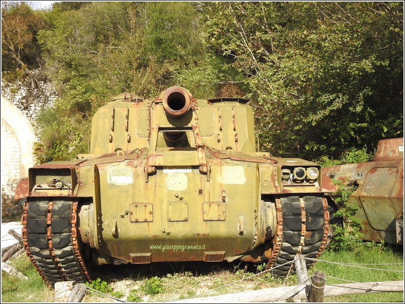 carri armati parco Monte Soratte