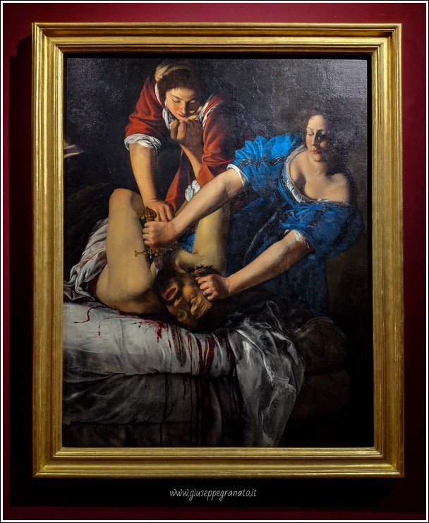 Artemisia Gentileschi "Giuditta decapita Oloferne"