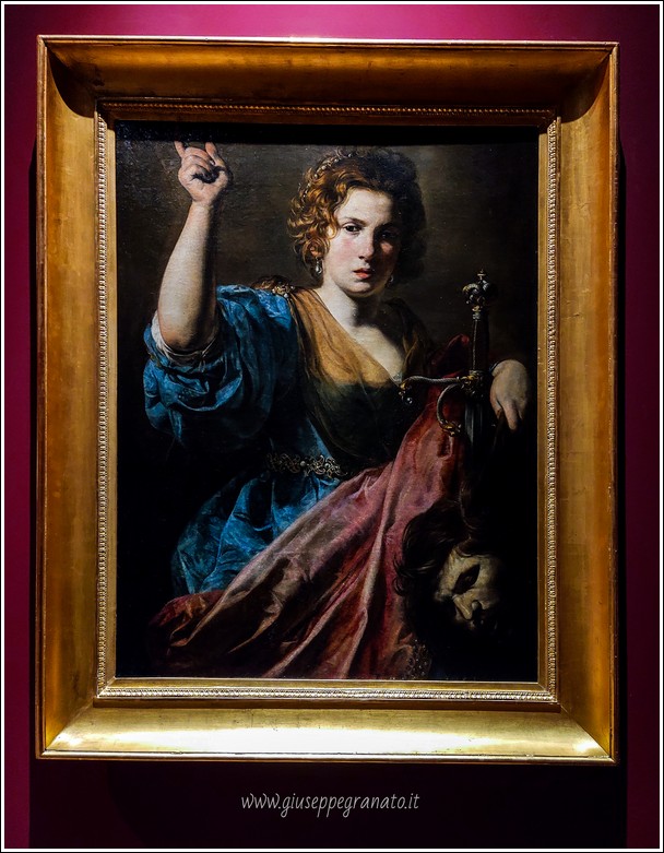 Valentin de Boulogne "Giuditta con la testa di Oloferne"