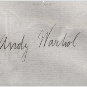 PALP Pontedera A. Warhol  signature