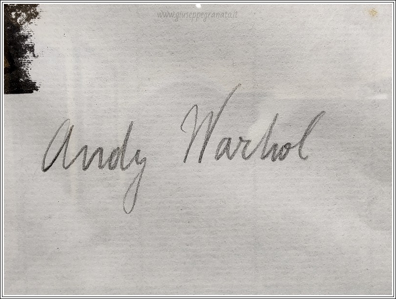 PALP Pontedera A. Warhol  signature