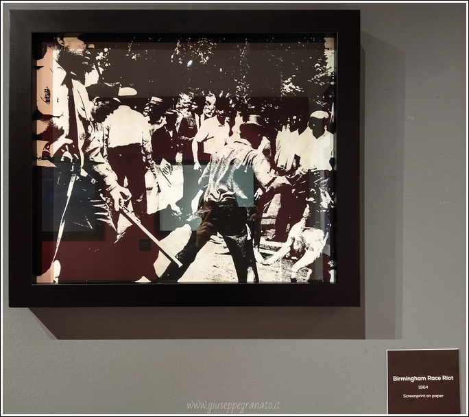 PALP Pontedera A. Warhol  world's life: Birmingham Race Riot