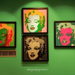mostra Andy Warholl 1 sezione Fame - Marylin Monroe