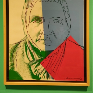 mostra Andy Warholl 1 sezione Fame-Gertrude Stein