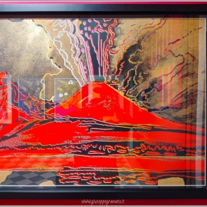 PALP Pontedera A. Warhol  world's life: Vesuvius