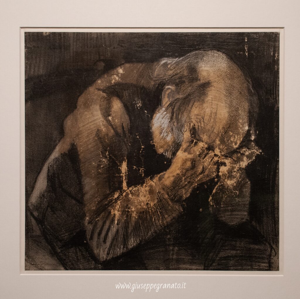 V. van Gogh, Vecchio che soffre, 1882
