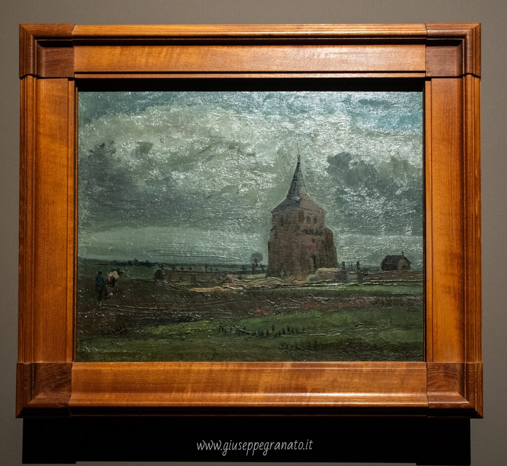 V. van Gogh, La vecchia torre di Nuenen, 1884