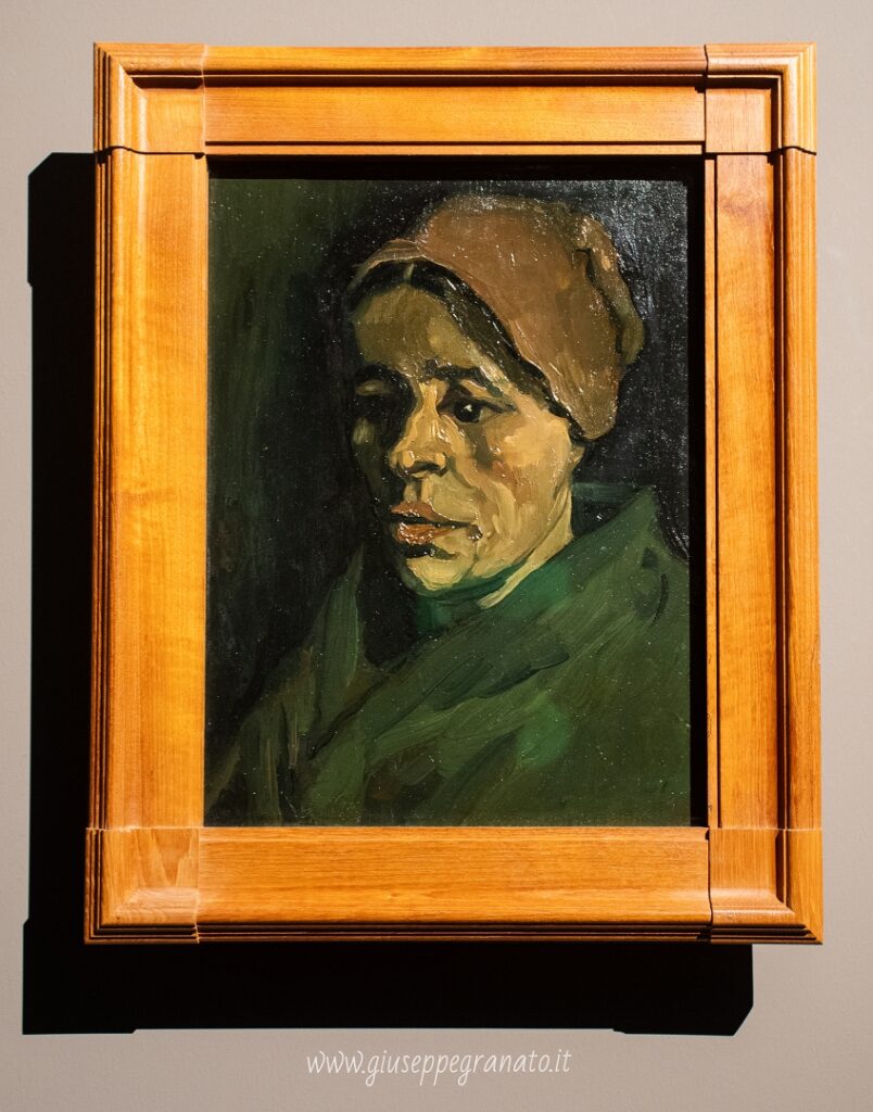 V. van Gogh, Testa di donna, 1884-1885