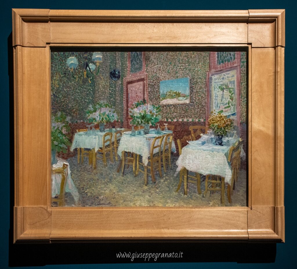 V. van Gogh, Interno di un ristorante, 1887