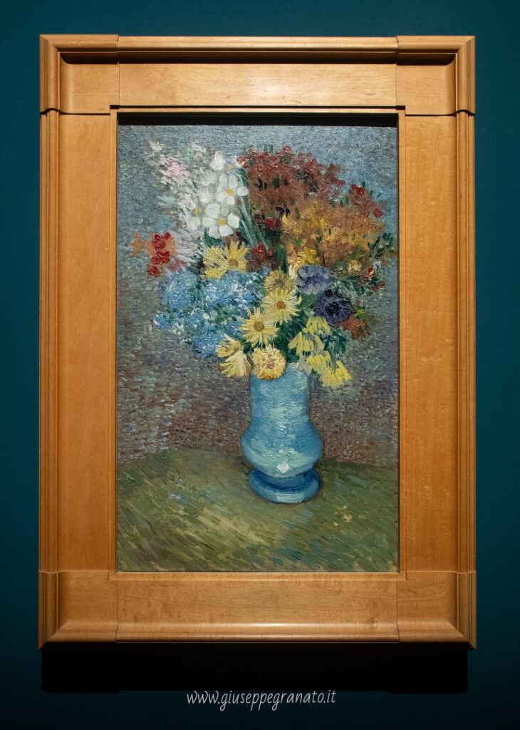 V. van Gogh, Fiori in un vaso blu, 1887