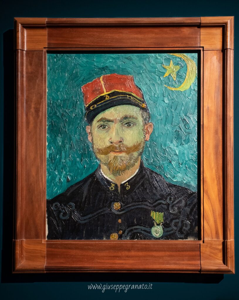 V. van Gogh, L'amante, (ritratto del sottotenente Milliet 1888