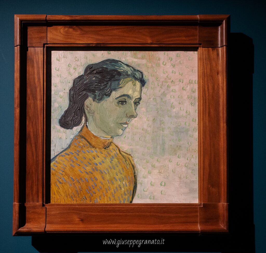 V. van Gogh, ritratto di giovane donna, 1890