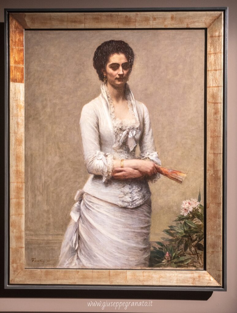 Henri Fantin-Latour "Ritratto di Eva Callimachi-Catargi, 1881