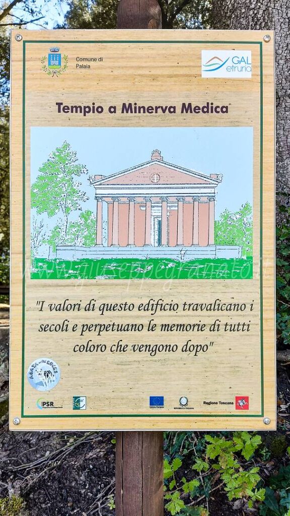 tempio Minerva Medica-cartello