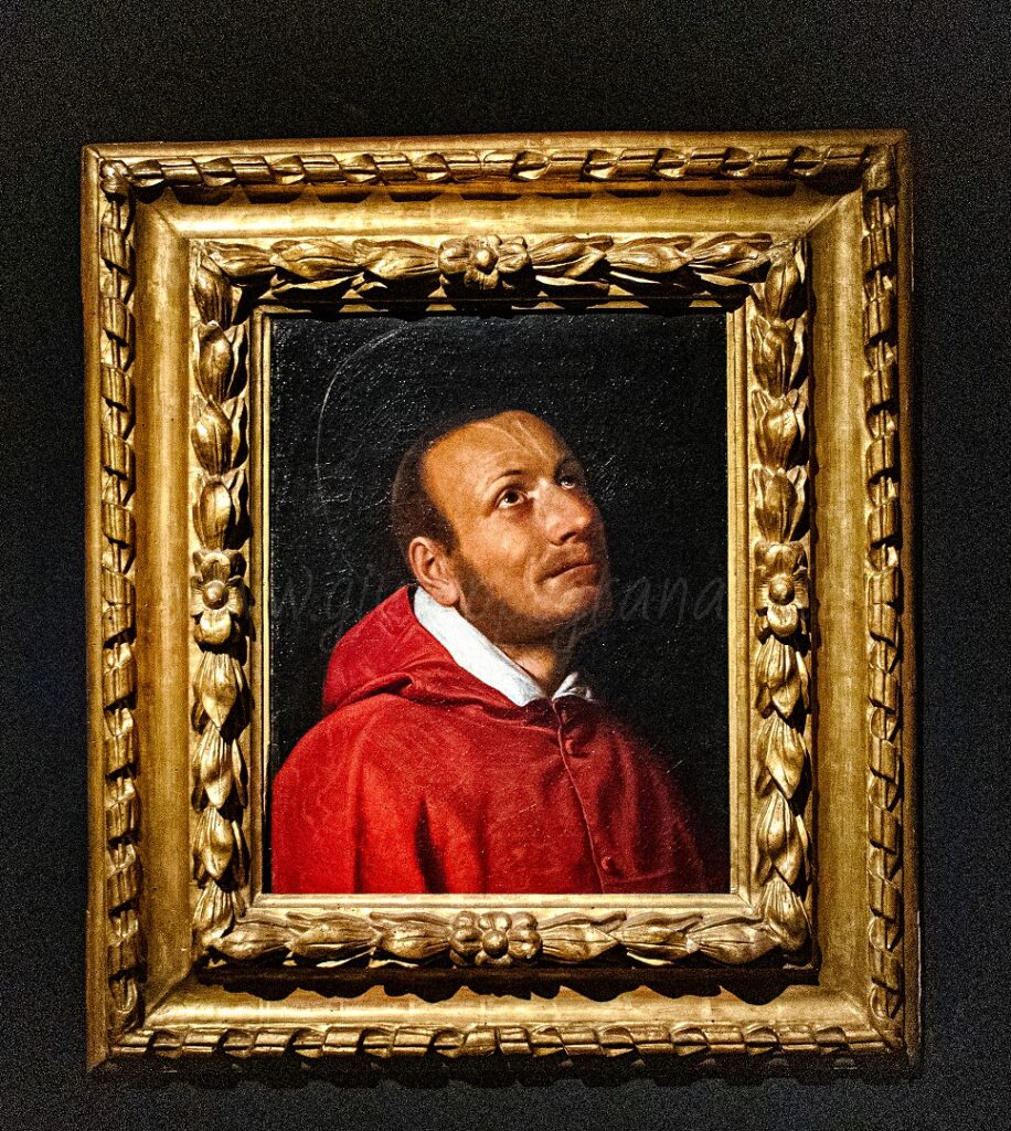 Giovanni Antonio Galli, "San Carlo Borromeo" olio su tela, collezione privata
