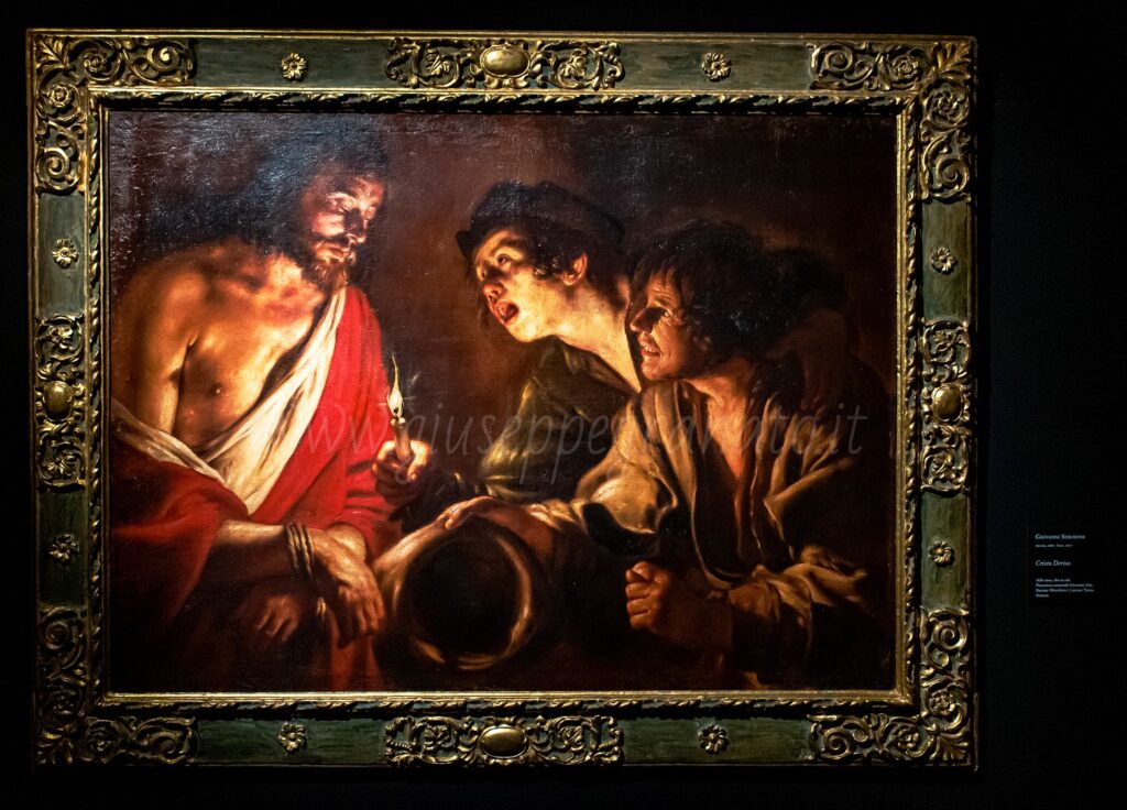 Giovanni Serodine, "Cristo deriso", 1626, oòio su tela, 113 x 152 cm, Pinacoteca Giovanni Züst, Rancate (Mendrisio), Cantone Ticino, Svizzera