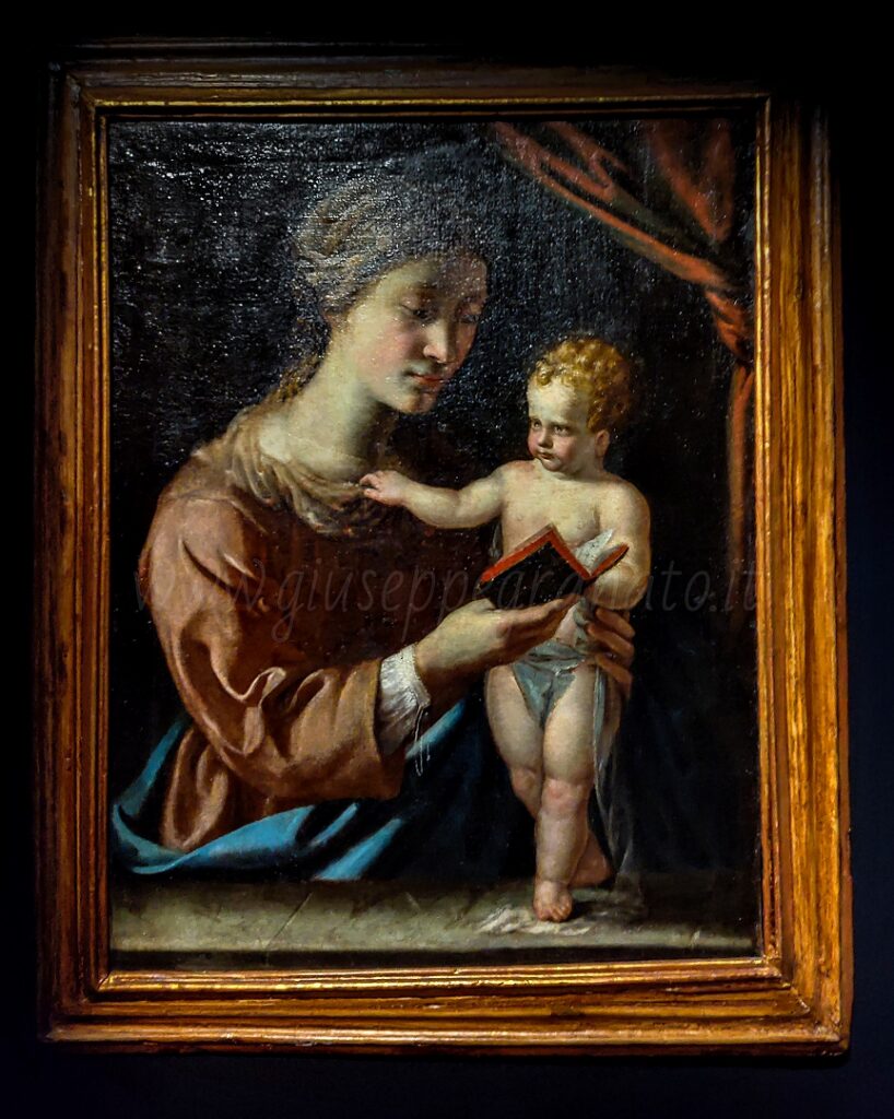 Orazio Lomi Gentileschi, "Madonna con il Bambino ai primi passi"