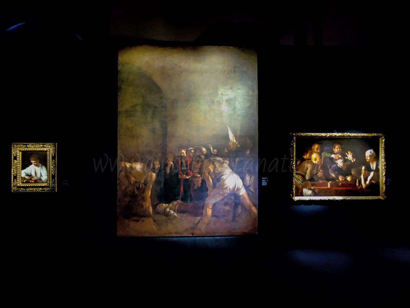 I pittori della luce, le tre opere di Caravaggio esposte