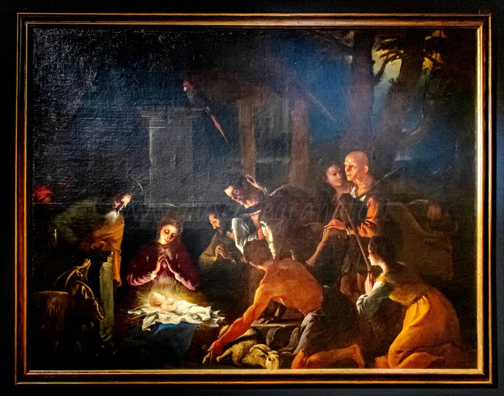 Pietro Paolini, "Adorazione dei pastori" (Natività di Gesù),