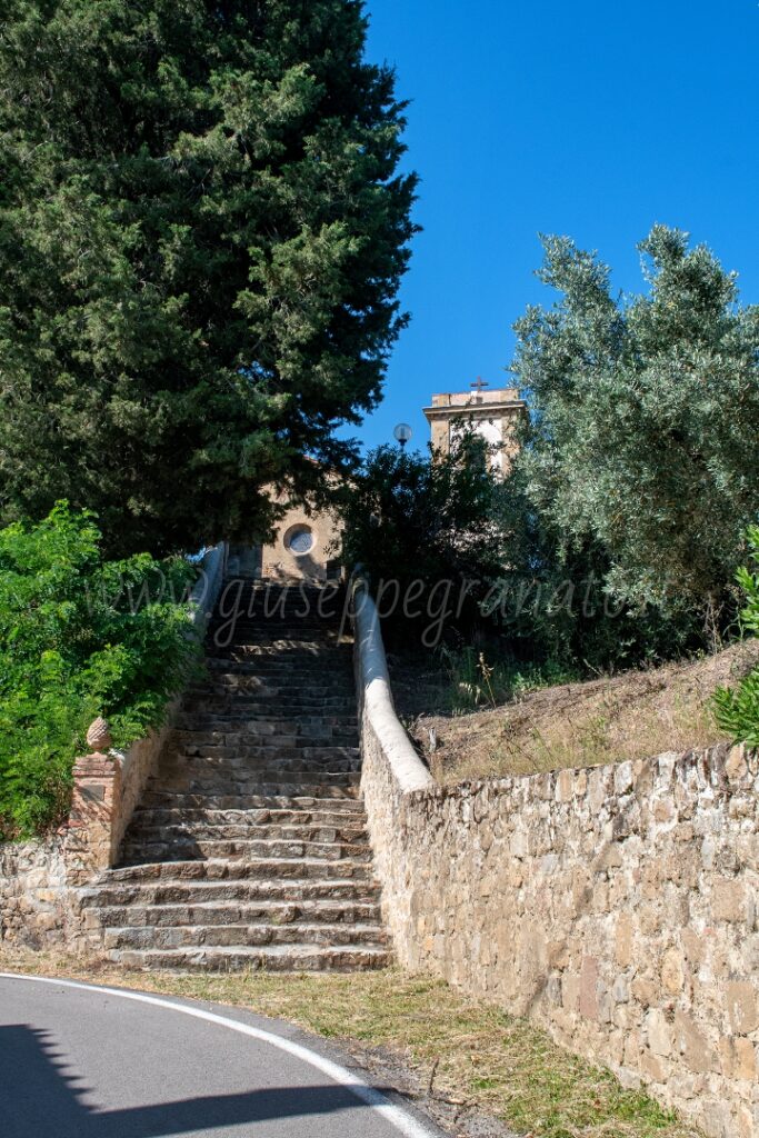 Sant'Appiano, la scalinata