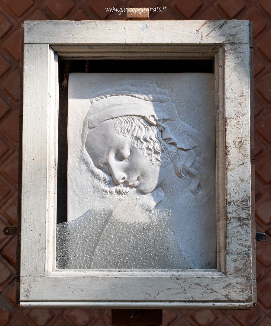 Martina Possenti, "Studio di volto di donna", terracotta, 2023
