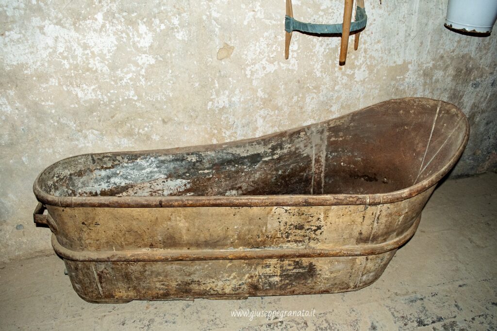 antica vasca per bagno